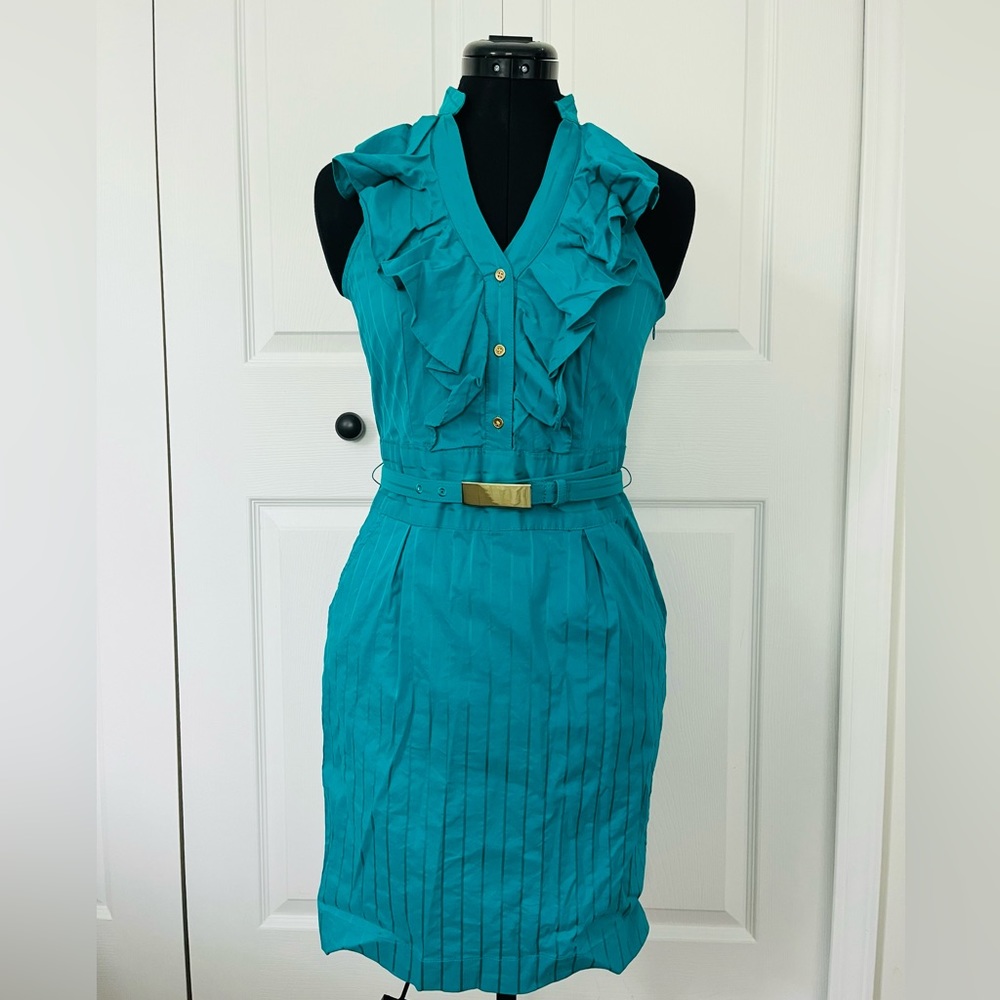 Express Teal Dress